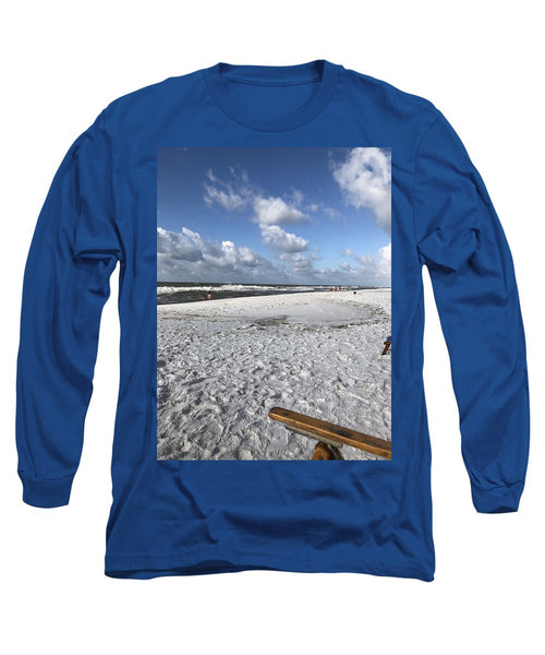 Sunny Day on a Florida Beach - Long Sleeve T-Shirt