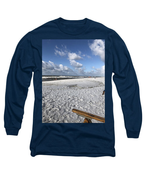 Sunny Day on a Florida Beach - Long Sleeve T-Shirt