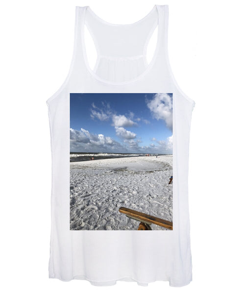 Sunny Day on a Florida Beach - Women's Tank Top