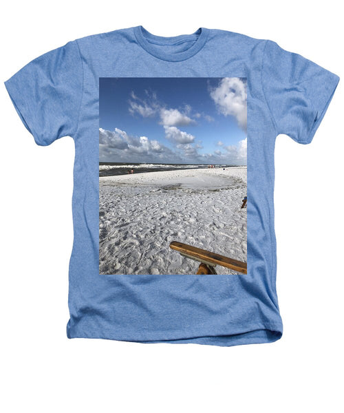Sunny Day on a Florida Beach - Heathers T-Shirt