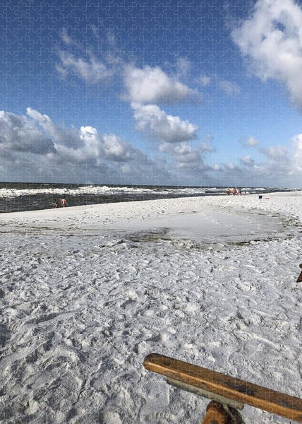 Sunny Day on a Florida Beach - Puzzle