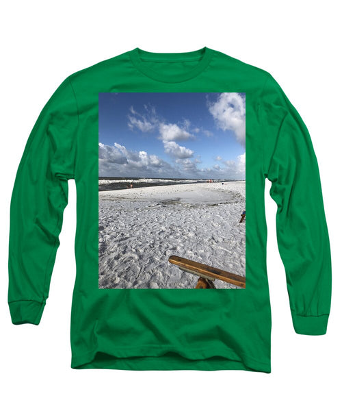 Sunny Day on a Florida Beach - Long Sleeve T-Shirt