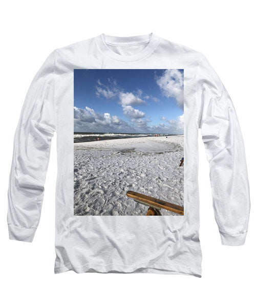 Sunny Day on a Florida Beach - Long Sleeve T-Shirt
