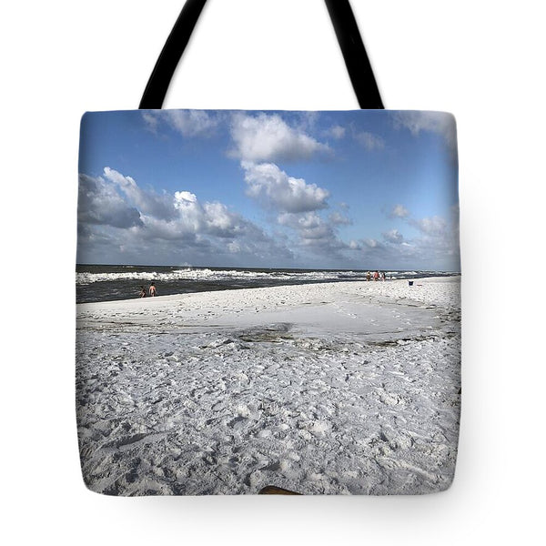 Sunny Day on a Florida Beach - Tote Bag
