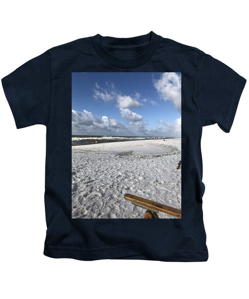 Sunny Day on a Florida Beach - Kids T-Shirt