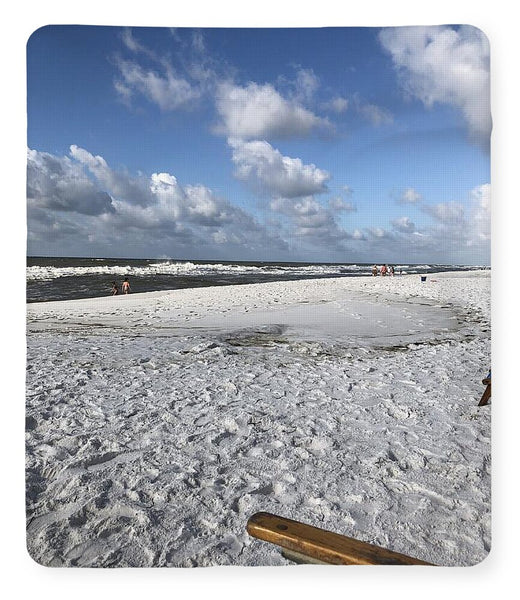 Sunny Day on a Florida Beach - Blanket