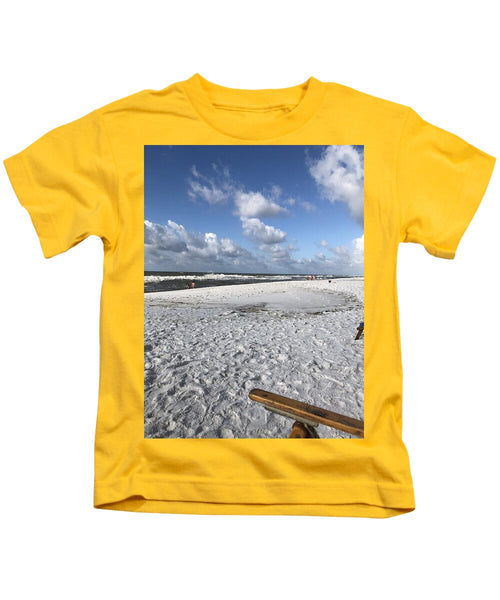 Sunny Day on a Florida Beach - Kids T-Shirt