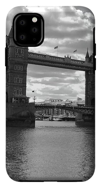 Tower Bridge in Black and White - Phone Case