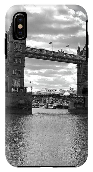 Tower Bridge in Black and White - Phone Case