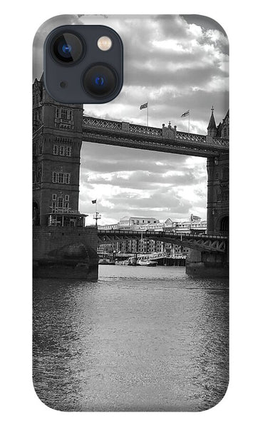 Tower Bridge in Black and White - Phone Case