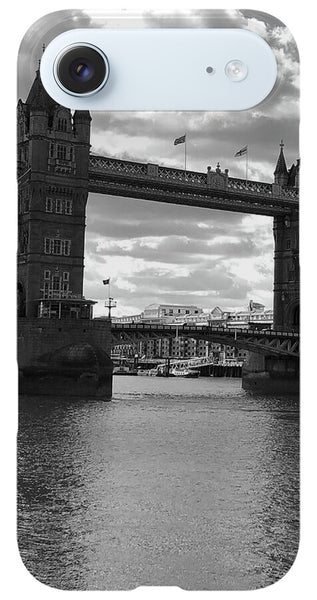 Tower Bridge in Black and White - Phone Case