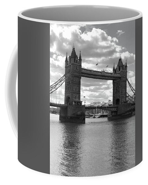 Tower Bridge in Black and White - Mug