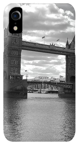 Tower Bridge in Black and White - Phone Case
