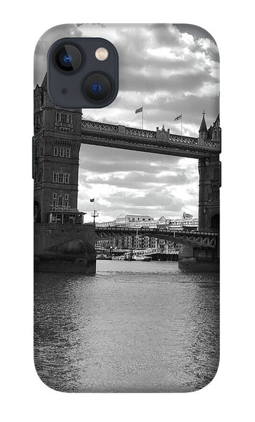 Tower Bridge in Black and White - Phone Case