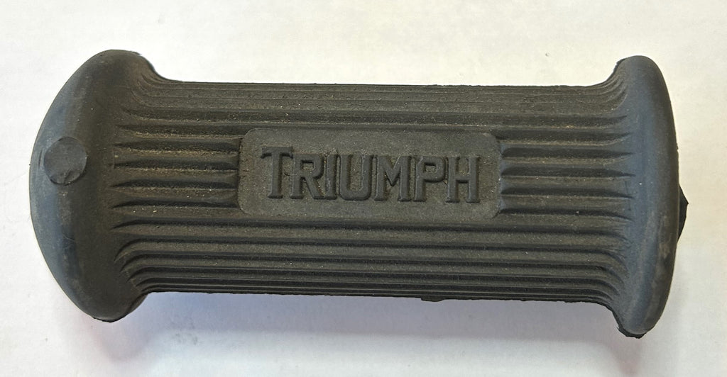 TRIUMPH MOTORCYCLE FOOTREST RUBBER USED CONDITION