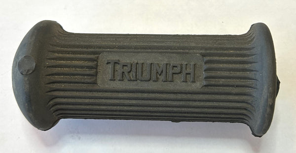 TRIUMPH MOTORCYCLE FOOTREST RUBBER USED CONDITION
