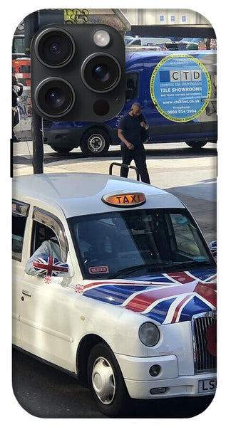 Union Jack London Taxi - Phone Case