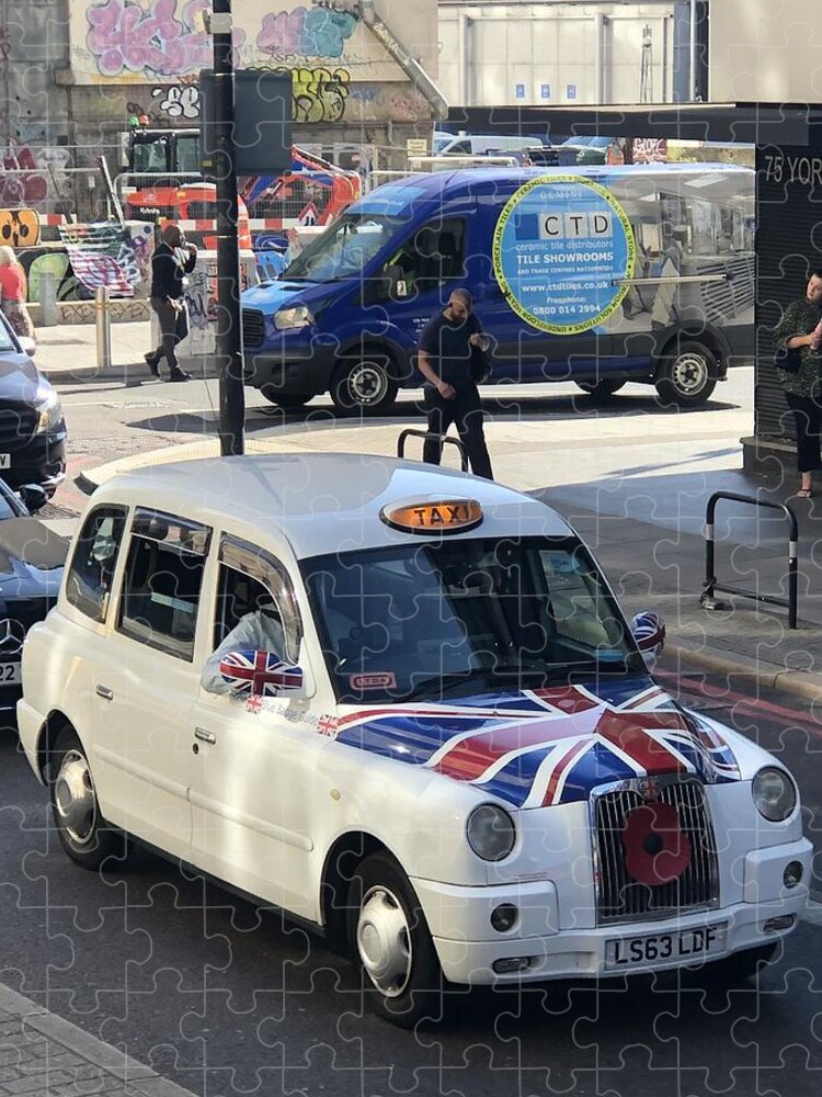 Union Jack London Taxi - Puzzle