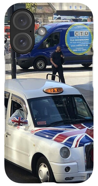 Union Jack London Taxi - Phone Case