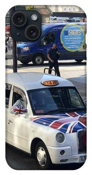 Union Jack London Taxi - Phone Case