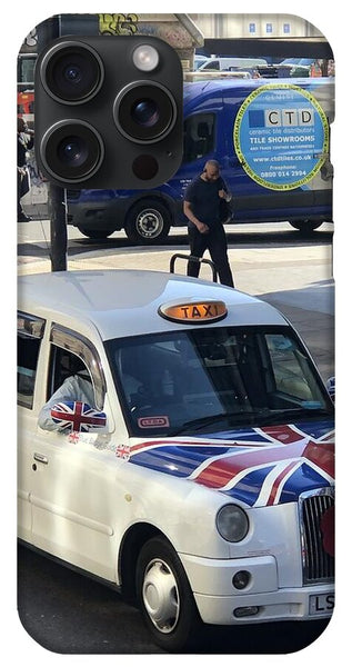 Union Jack London Taxi - Phone Case