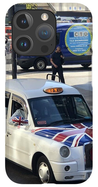 Union Jack London Taxi - Phone Case