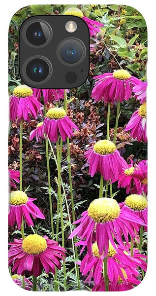 Vibrant Pink flowers Blooming - Phone Case