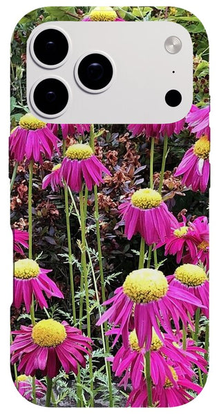 Vibrant Pink flowers Blooming - Phone Case