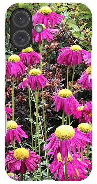 Vibrant Pink flowers Blooming - Phone Case