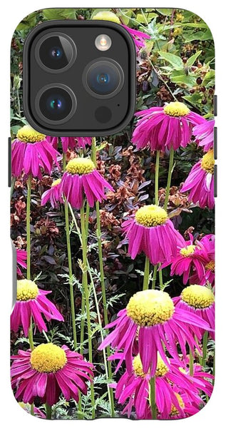 Vibrant Pink flowers Blooming - Phone Case