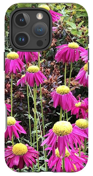 Vibrant Pink flowers Blooming - Phone Case