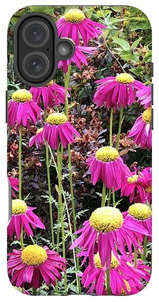 Vibrant Pink flowers Blooming - Phone Case