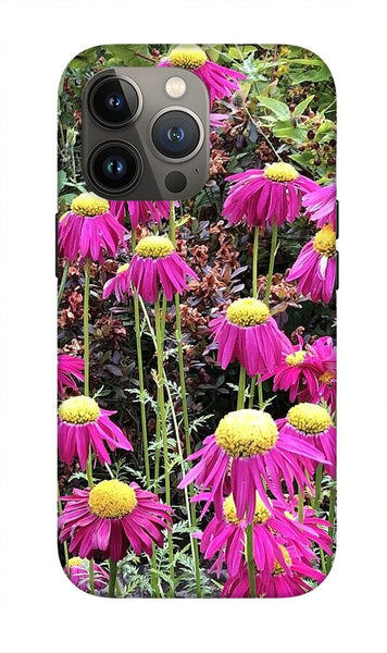 Vibrant Pink flowers Blooming - Phone Case