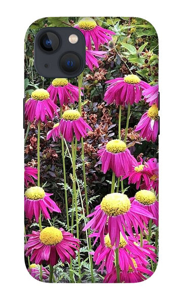 Vibrant Pink flowers Blooming - Phone Case