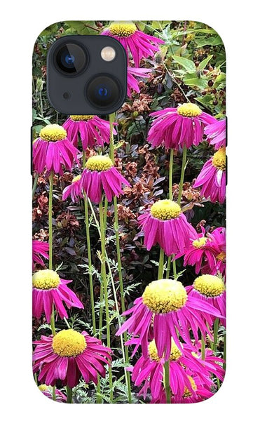 Vibrant Pink flowers Blooming - Phone Case