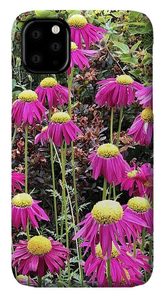Vibrant Pink flowers Blooming - Phone Case