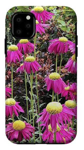 Vibrant Pink flowers Blooming - Phone Case
