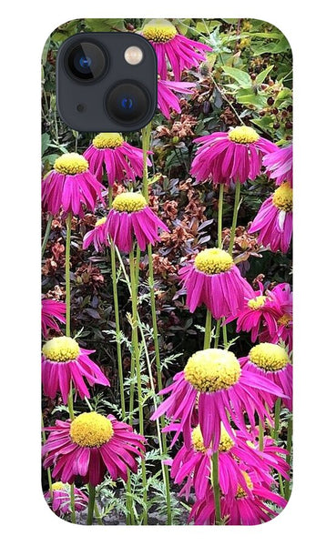 Vibrant Pink flowers Blooming - Phone Case