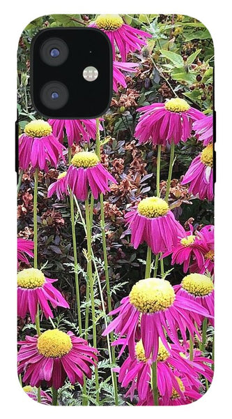 Vibrant Pink flowers Blooming - Phone Case