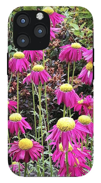 Vibrant Pink flowers Blooming - Phone Case