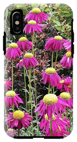 Vibrant Pink flowers Blooming - Phone Case