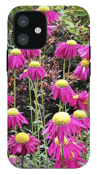 Vibrant Pink flowers Blooming - Phone Case