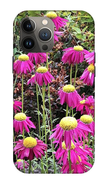 Vibrant Pink flowers Blooming - Phone Case