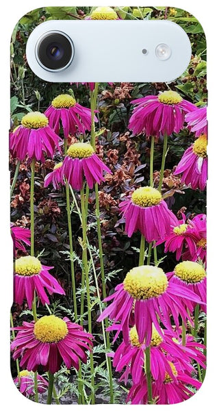Vibrant Pink flowers Blooming - Phone Case