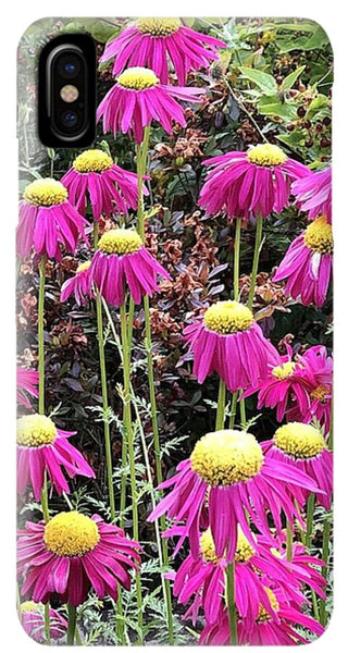Vibrant Pink flowers Blooming - Phone Case