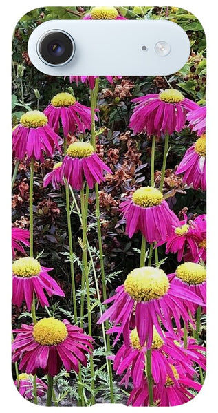 Vibrant Pink flowers Blooming - Phone Case