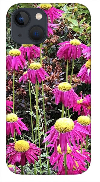 Vibrant Pink flowers Blooming - Phone Case