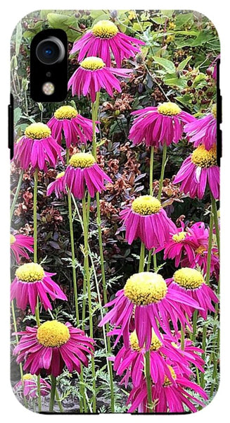 Vibrant Pink flowers Blooming - Phone Case