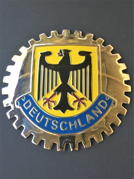 Deutschland Germany Car Grille Badge