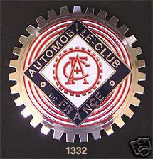 Automobile Club Venezia Badge of Car Club ACV Headquarters in Venice in  Italy Editorial Photo - Image of auto, bordeaux: 267470116